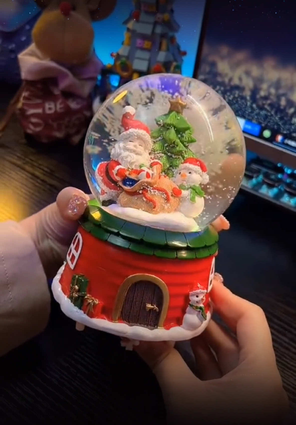 Ship cả giáng sinh và tình yêu tới người thưn với quả cầu tuyết xinh lung linh #noel #noen #christmas #xmas #giangsinh #quatang 