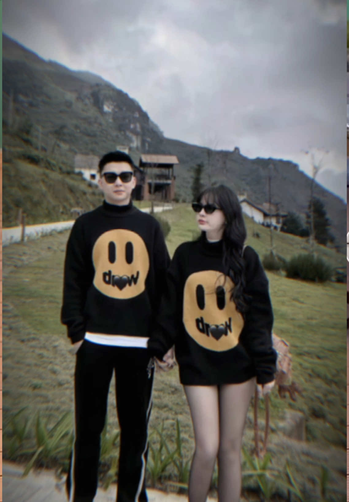 Áo len DREW cổ cao from rộng #xuhuongtiktok #xuhuong #phoidoxinh 