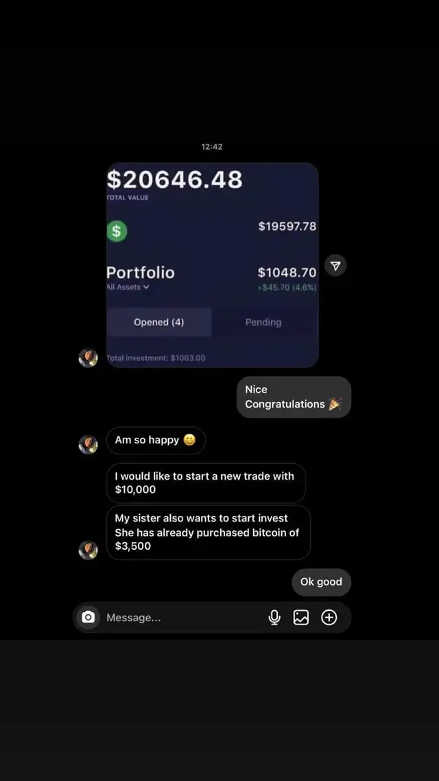 It's always good to testify once your withdrawals are successful💯💯.  More winnings to my clients who are earning now and others who are about to start earning from my platform! #crypto #bitcoin #cryptocurrency #blockchain #ethereum
