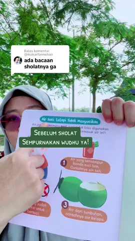 Membalas @@ikokarfannehan sebelum sholat sempurnakan wudhu ya! #akupintarsholat #bukuanakislam #bukubelajarsolat #ceritaalattulis88 