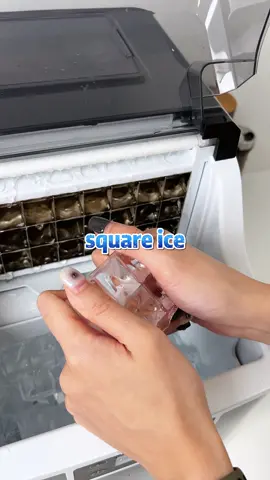 Do you like Hard ice ?🧊🥶😍#cowsar #icemaker #fyp #ice #gift #goodthing #homemade 