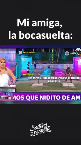 Se olvidó que estaba en vivo 😳😂 #eeg #estoesguerra #karendejo #magaly #tvperuana #humor #viral 