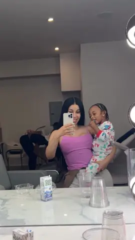 Cardi & Wave today. 🤣🤣 #cardib#cardi#fyp#foryou#viral 