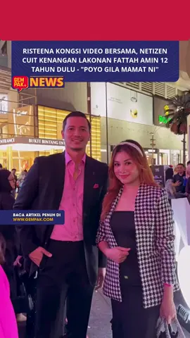 #GempakNews: rindu juga nak tengok drama Fattah Amin dengan Risteena balik  Klik link untuk artikel penuh! 