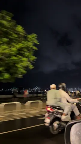 Night View Marine Drive #mumbai 