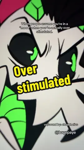 A lot to process, but sometimes we all get overstimulated sometimes. Sound by @Chuddnelius #relatable  #drawing #overstimulation #fantasy #kitthecritter #bayepaye #fantasy #anthro #creature #monster #overstimulated 