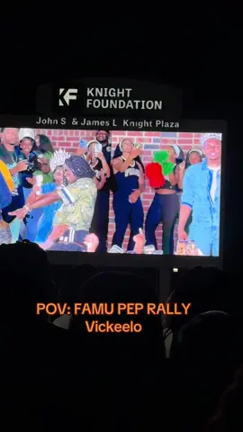 Homecoming Week🧡💚: Pep Rally ~ Vickeelo 🔥 #fyp #Homecoming #famu #vickeelo 