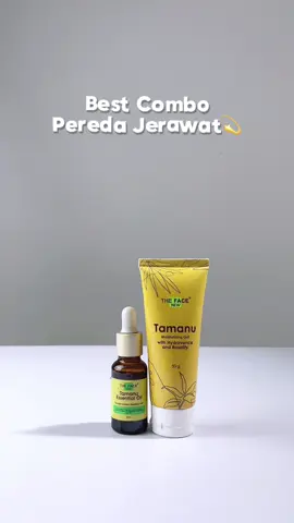 Best combo buat meredakan jerawat🥹💛💛 #thefacetemulawak #tamanuoil #bpomdanhalal 