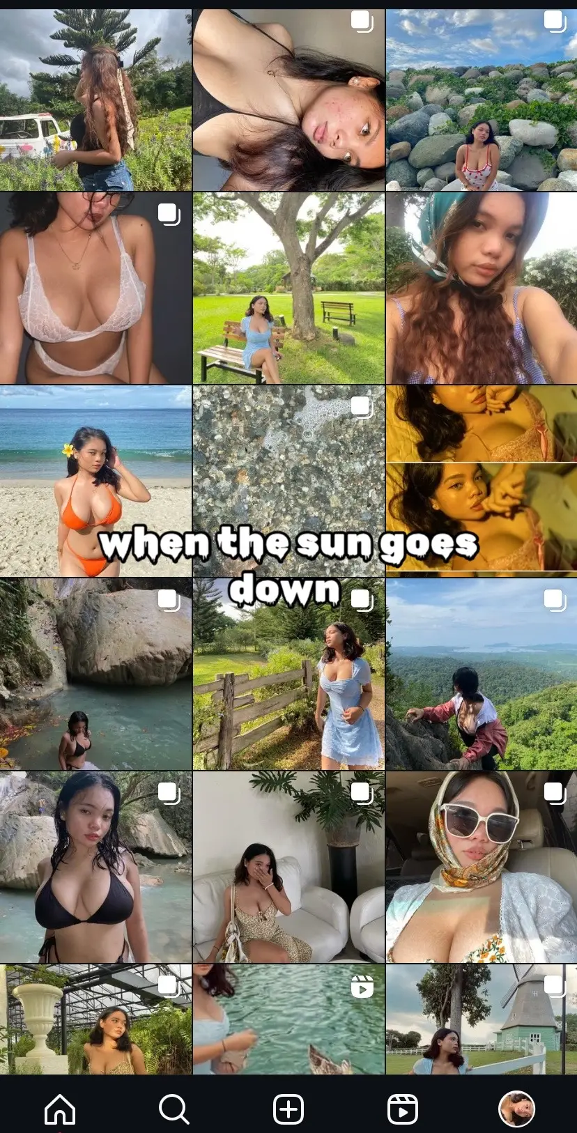 me and my instagram accounts😄 #fyp 