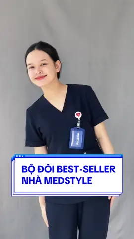 Bộ đôi scrubs làm mưa làm gió nhà MEDSTYLE #Scrubs #sinhvienyduoc #dongphucyte #bestseller 