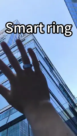 😜Smart ring, know your health stats easily.#wireless #Tech#Electronics#dealsforyoudays#smartring #wearables #fullbodytracking