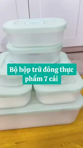 Bộ 7 Hộp trữ đông vừa an toàn vừa tiện lợi #inochi #giadungphuclong #giadungtienich #hopthucpham #bohopdungthucpham #hoptrudong #hopbaoquanthucpham #hopnhuadungthucpham 