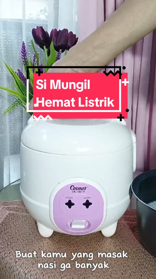 Magicom Cosmos Mungil yang Hemat Listrik.Menghangatkan Hanya 30 Watt. Anak kos wajib punya. #fyppp #guncang1111 #cosmos #cuantanpabatas #cuantiktok #magicom #magicomcosmos 