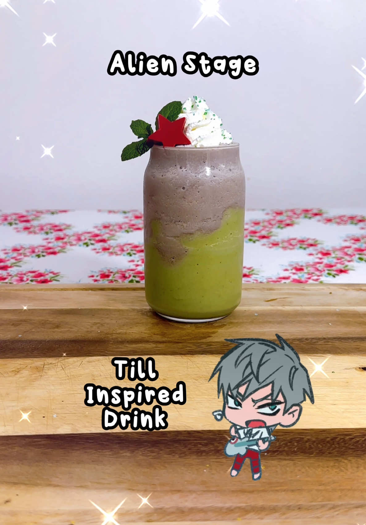 Let’s drink this and cope together!!🥹💚 #alienstage #alienstagevivinos #alienstagetill #till #alnst #fypシ 