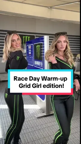 The unoffical Grid Girl pre-Race warm up boogie 👯‍♀️ #besties @Lauren Clout #monstergirls #raceday #disco #dancetrend #boogie #blondes #wiggle #motogp #motogirl #gridgirls 