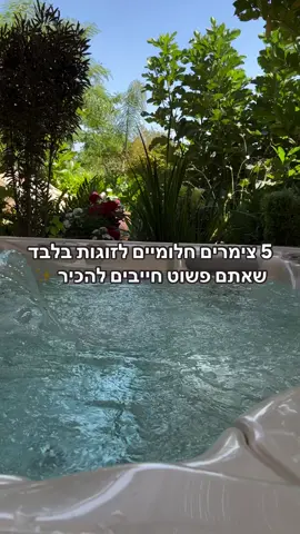 מצאנו לכם 5 מקומות חלומיים לזוגות בלבד ✨💖🫶🏽 כתבו ״אני״ ונשלח לכם את כל הקישורים! #הפסגה #צימרים #צימרבצפון