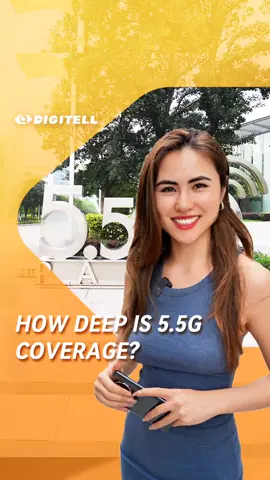 No obstacles to receiving signal with 5.5G! 🤩 #huawei #innovateforimpact #5Gadvanced #digitell #hwmbbf 