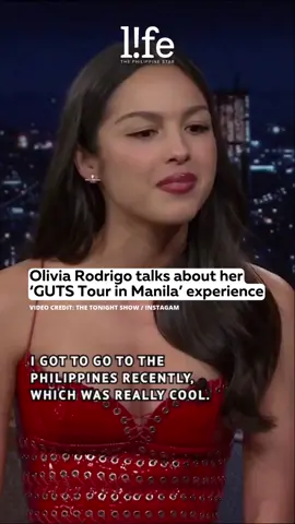 Olivia Rodrigo is a proud Filipina. We'll wait for your return, insan! #EntertainmentNewsPH #celebritynewsph #oliviarodrigo