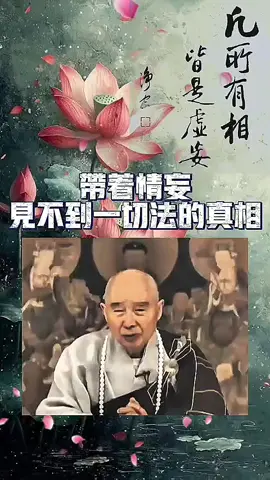 #佛陀教育 #念佛法門 #情執 #明心見性 #清淨心 #怨親平等 #淨空老法師 #淨宗導師 