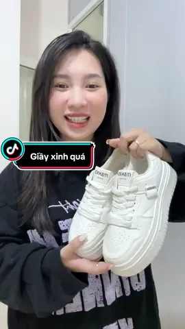 Mã này màu trắng tinh nha giỏ ghi nhầm trắng kem á nay đc trợ giá còn hơn trăm ka #giaynu #giaydep #giaydepxinh #giaythethao 