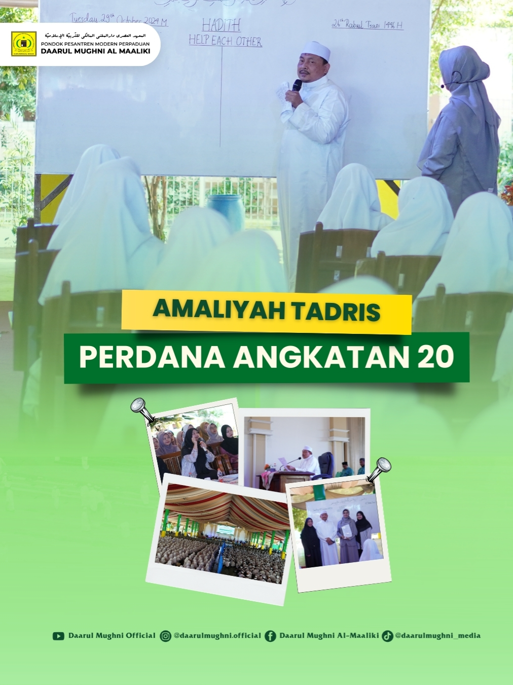 Video Dokumentasi, Hari Selasa, 29 Oktober 2024 M / 26 Rabiul Akhir 1446 H. Kegiatan, 