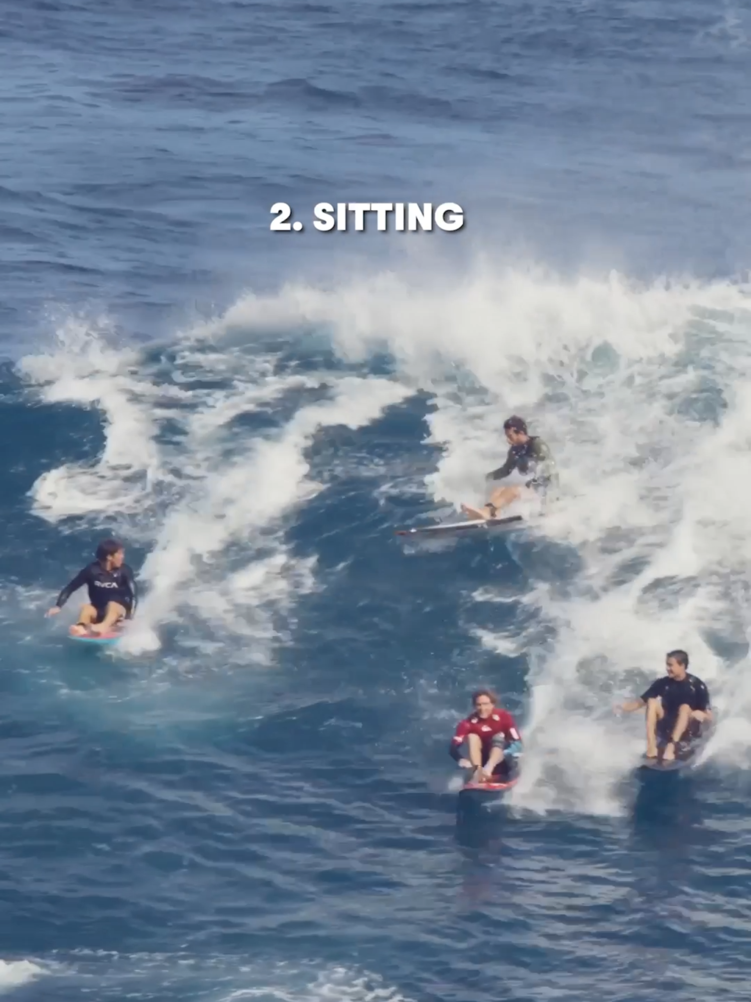 In the end, it’s all about having fun! Weird ways to surf – which one’s your favorite? #surfing #surf #surffunny