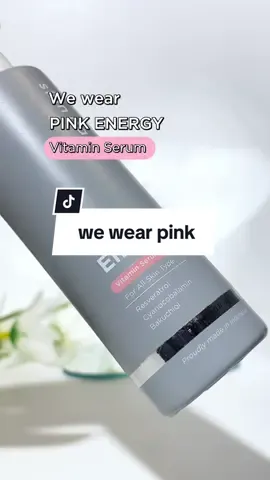 On Wednesday.. we wear PINK ENERGY SERUM🩷! Serum multi fungsi dan multi benefit✨ #JuaranyaBasicSkincare #skingame #pinkenergy #serum #pink 