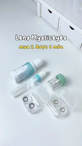 Lens xinh , mua 2 tặng 6 luôn 🤩 #lens #kinhaptrong #mysticeyes #review #unbox #xhtiktok #fypシ゚viral #thaothichriviu #xh 