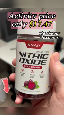 Nitric Oxide Gummies#tiktokshop #tiktokshopblackfriday #bitvaeblackfriday #blackfridaydeals2024 #health 