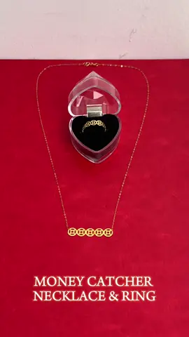THE TIMELESS COMBINATION OF THIS TWO MONEY CATCHER AVAIL ON OUR LIVE NOW!! #luxurytwinshopee #fyp #18kgold #jewelry #gold #discountoffer #investment 