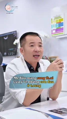 Mẹ bầu mang song th.a.i nên lưu ý về những cơn đau ở t.cung #phongkhammevabe #LearnOnTikTok #thaikykhoemanh #bschauvannhinh 