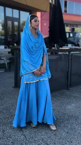 🩵…. . . . . #fypシ゚ #browntiktok #punjabi #browngirl #punjabisuit #perte 
