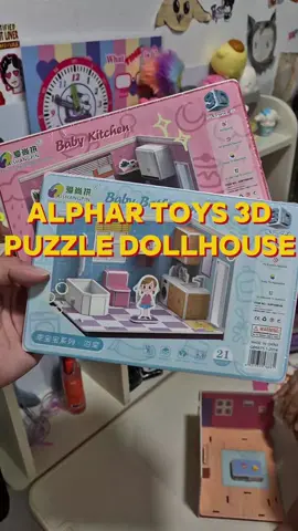 Eto na talaga ang dollhouse na maeenjoy ng kids kahit sa pag buo palang 🥰 #kidstoys #3dpuzzle #sulitfinds #fypppppppppppppp #affiliatetiktok #affiliateph 