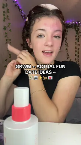 #grwm while i talk about date ideas for teenage couples #Relationship #makeup #skincare #couplegoals #dateideas #teens #relatable #beauty #grwmforschool #heatlesscurls #everydaymakeup #girlyroutine #preppy #bf #situationship #highschool #lashes 