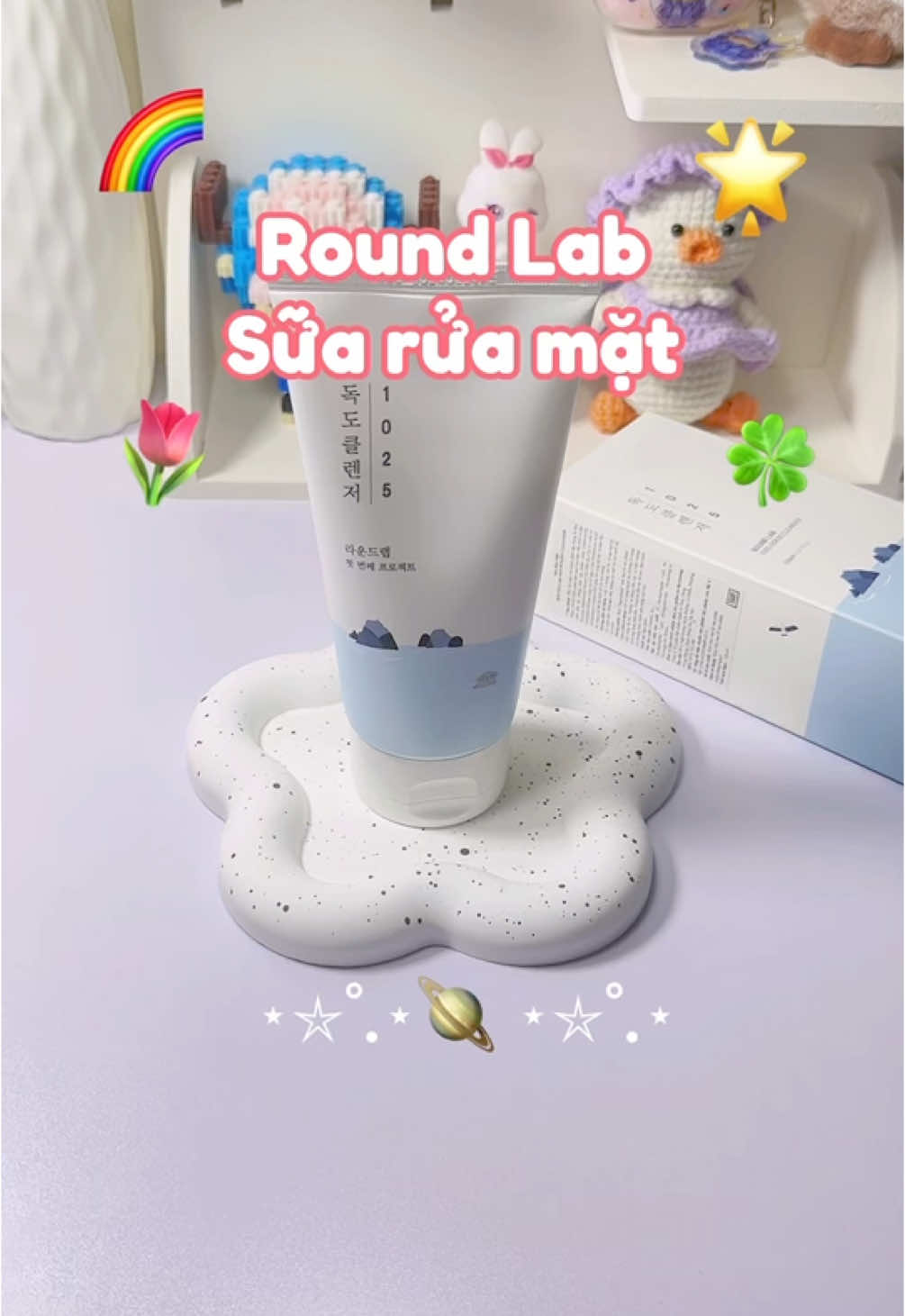 Sữa rửa mặt Round Lab #review #goclamdep #skincare 