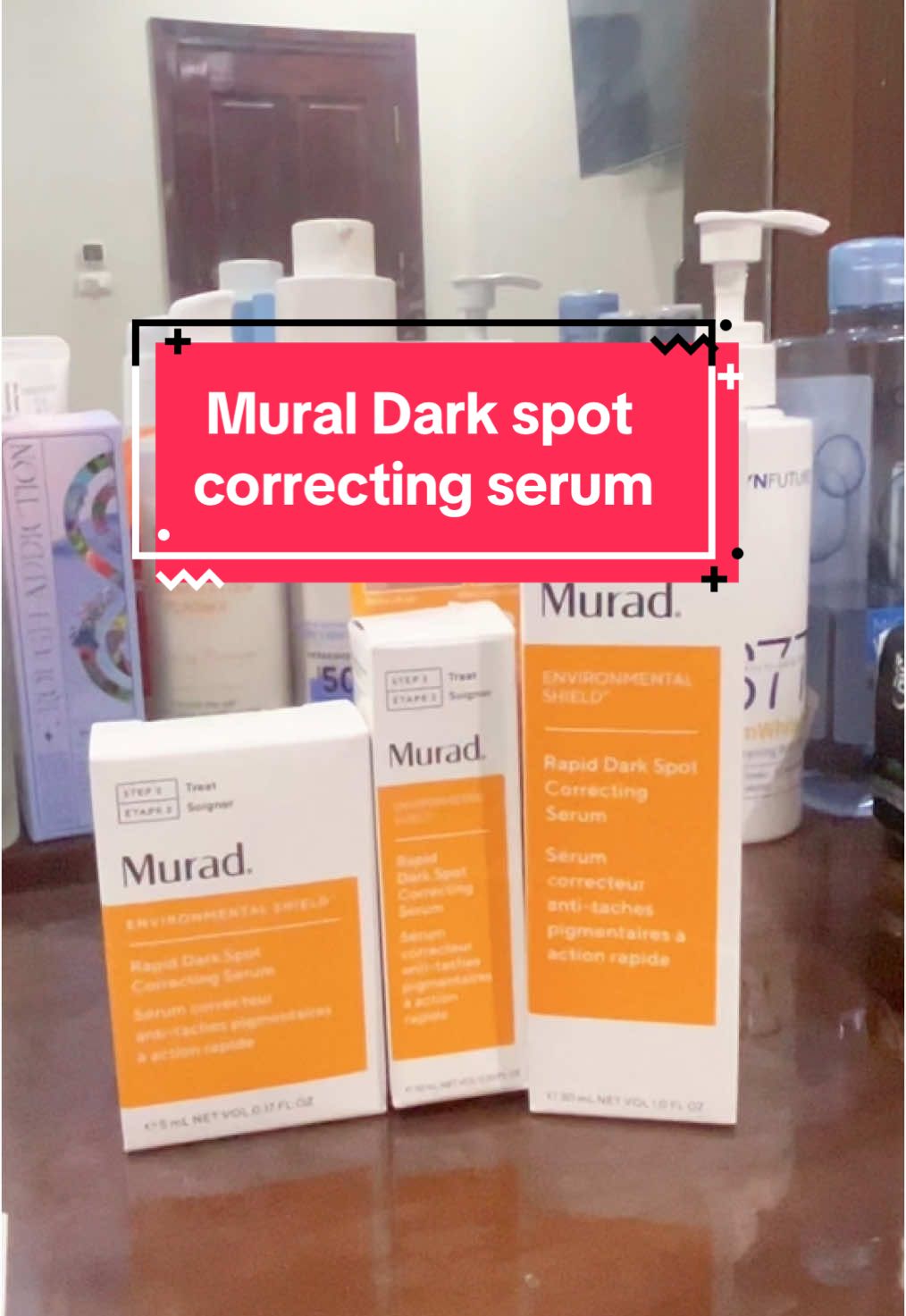 Rất tiếc đợt này không có size mini 10ml #skincare #goclamdep #chamsocda #namtannhang #lamsangda #tranexamicacid #murad #darkspot 