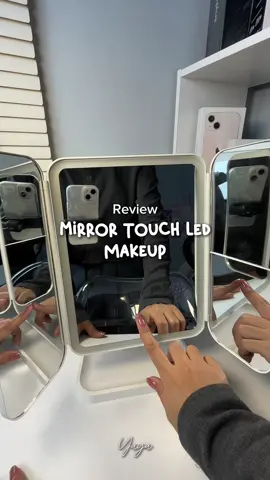 Suka banget sama cerminnya 🫶🏻🥹💗✨ #fyppppppppppppppppppppppp #rekomendasi #cermin #mirror #mirrorled #cerminmakeup #cerminmakeupled #mirrormakeup #touchledmirrors #cermintravel #wibgajian #paydaysale #cuantanpabatas 