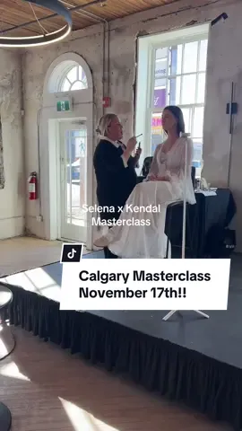 We are coming to Calgary next! We just finished our first stop in our canadian tour in Regina for 2 sold out days! November 17th we are doing our next stop in Calgary! I am touring with @MODERN HONEY by KENDAL KAZEIL and you won’t want to miss it! #calgarymakeupartist #calgaryalberta #makeupeducation #makeupmasterclass 