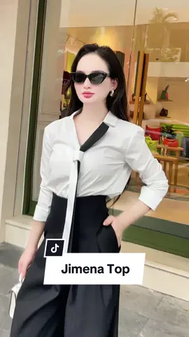 Jimena Top- Tinh thần phóng khoáng trong con phố thời trang công sở✨  #Eclipseclothing #thoitrang #quanaonu #officechic #xuhuong