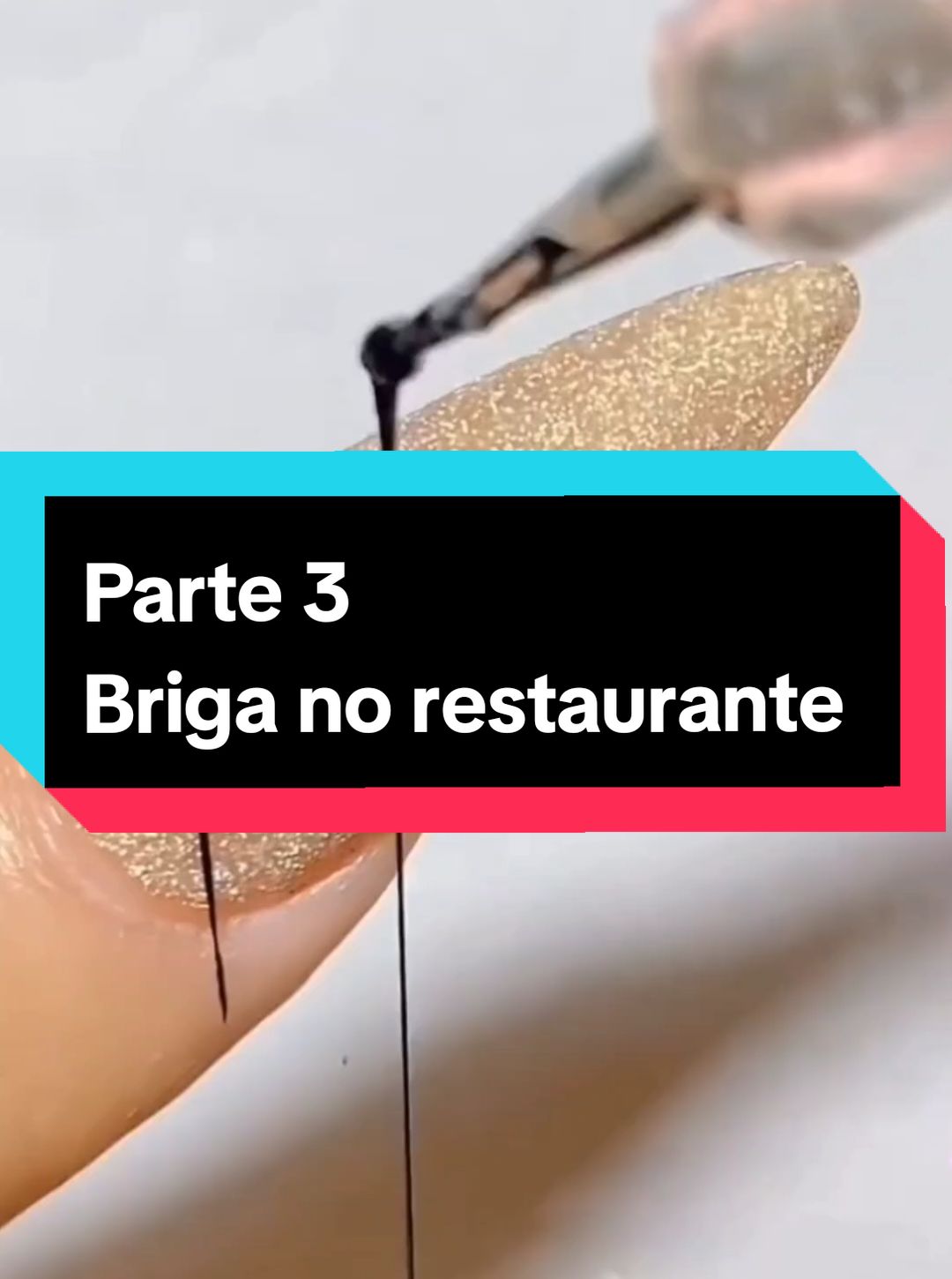 #parte3  #tapanacara #briganorestaurante #tapanacara #maquiagem 