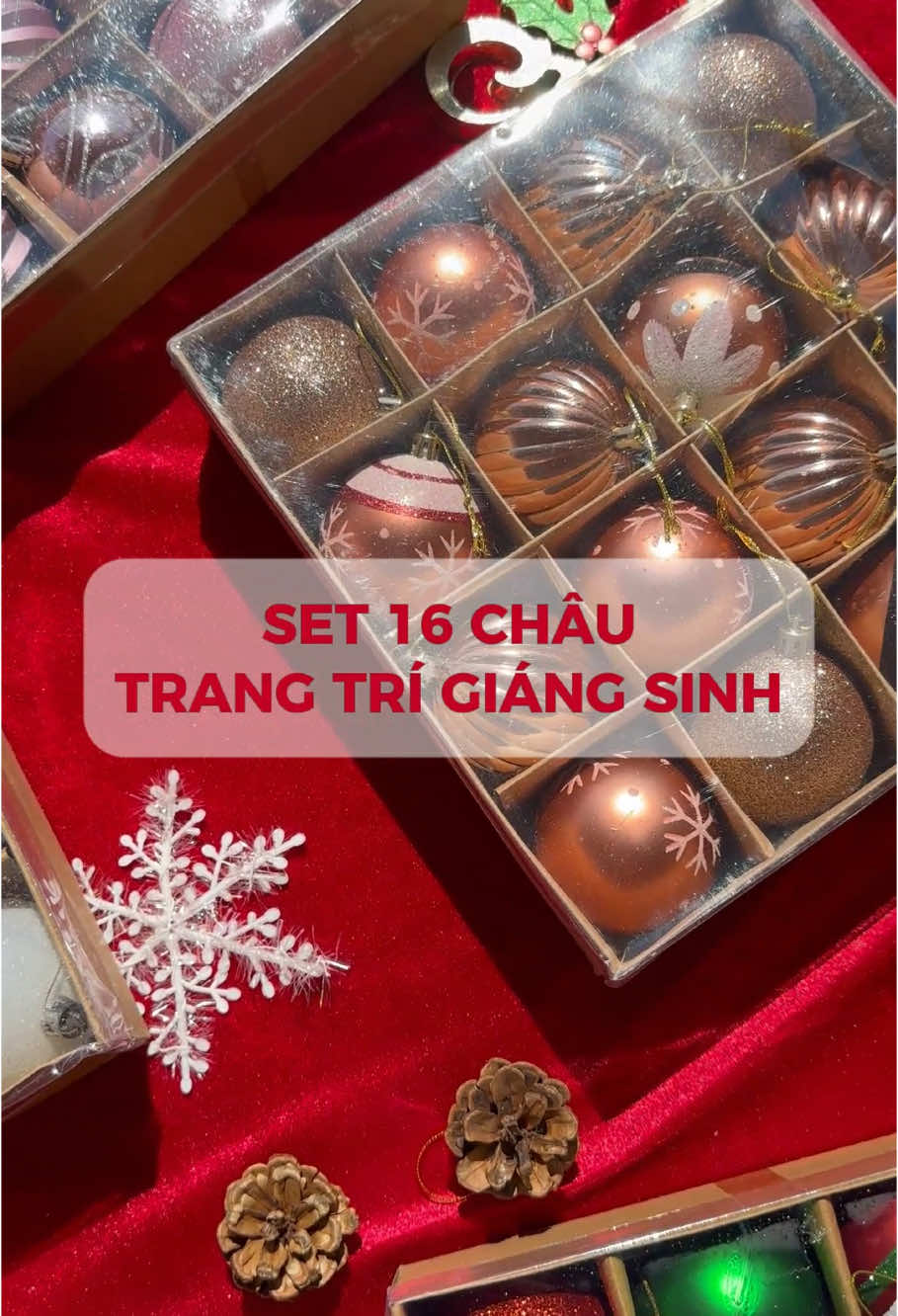 Tiếp tục với set châu được nhiều khách hỏi nhiều nhất đây ạ 😻✨ #noel #phukiennoelgiare #phukiengiangsinh #phukiennoel #phukientrangtrinoel #trangtrigiangsinh #trangtrinoel #giangsinh2024 #caythonggiangsinh #decor 