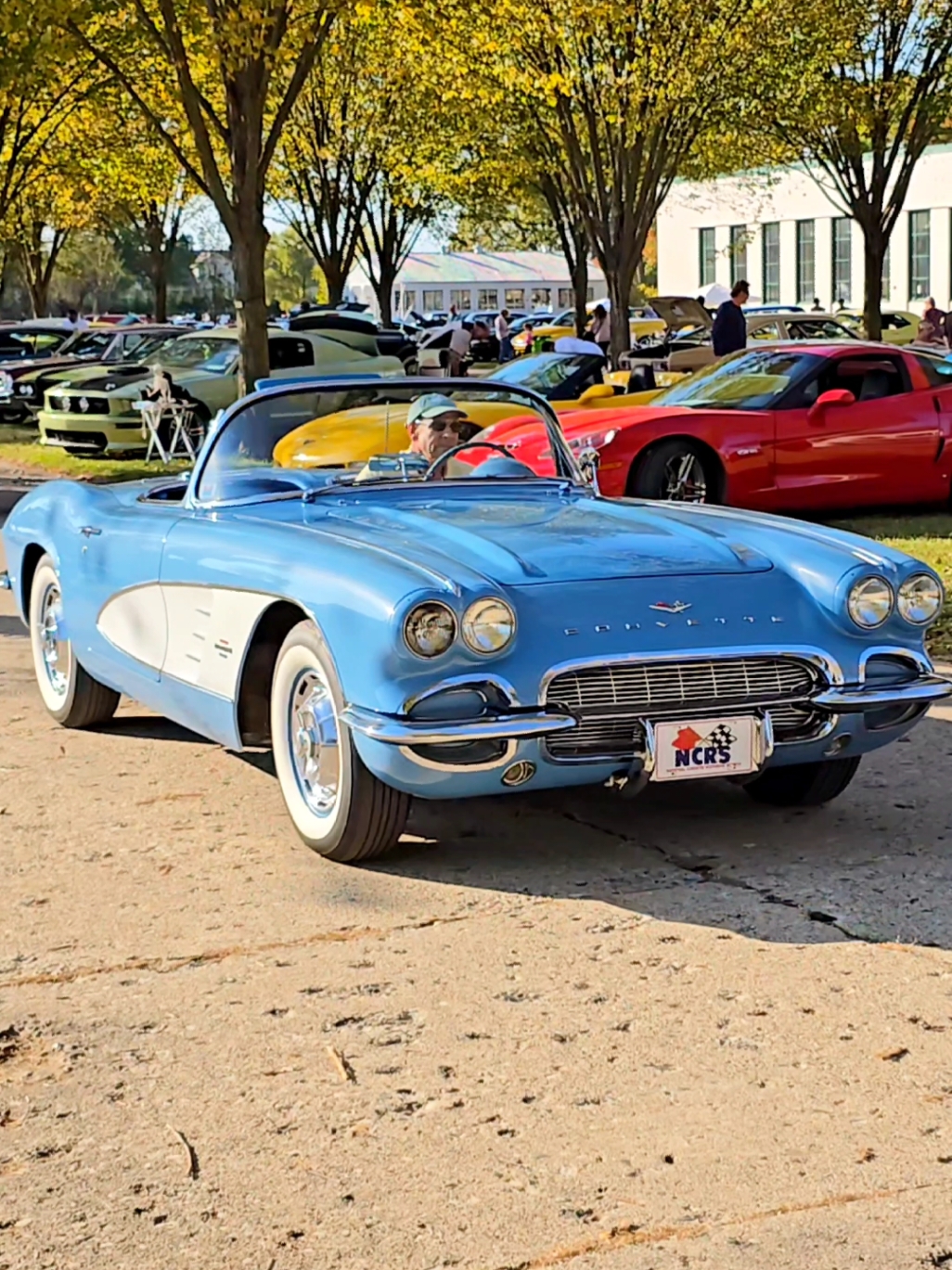 1961 Chevrolet Corvette Classic Car Drive By Engine Sound Packard Proving Grounds Fall 2024