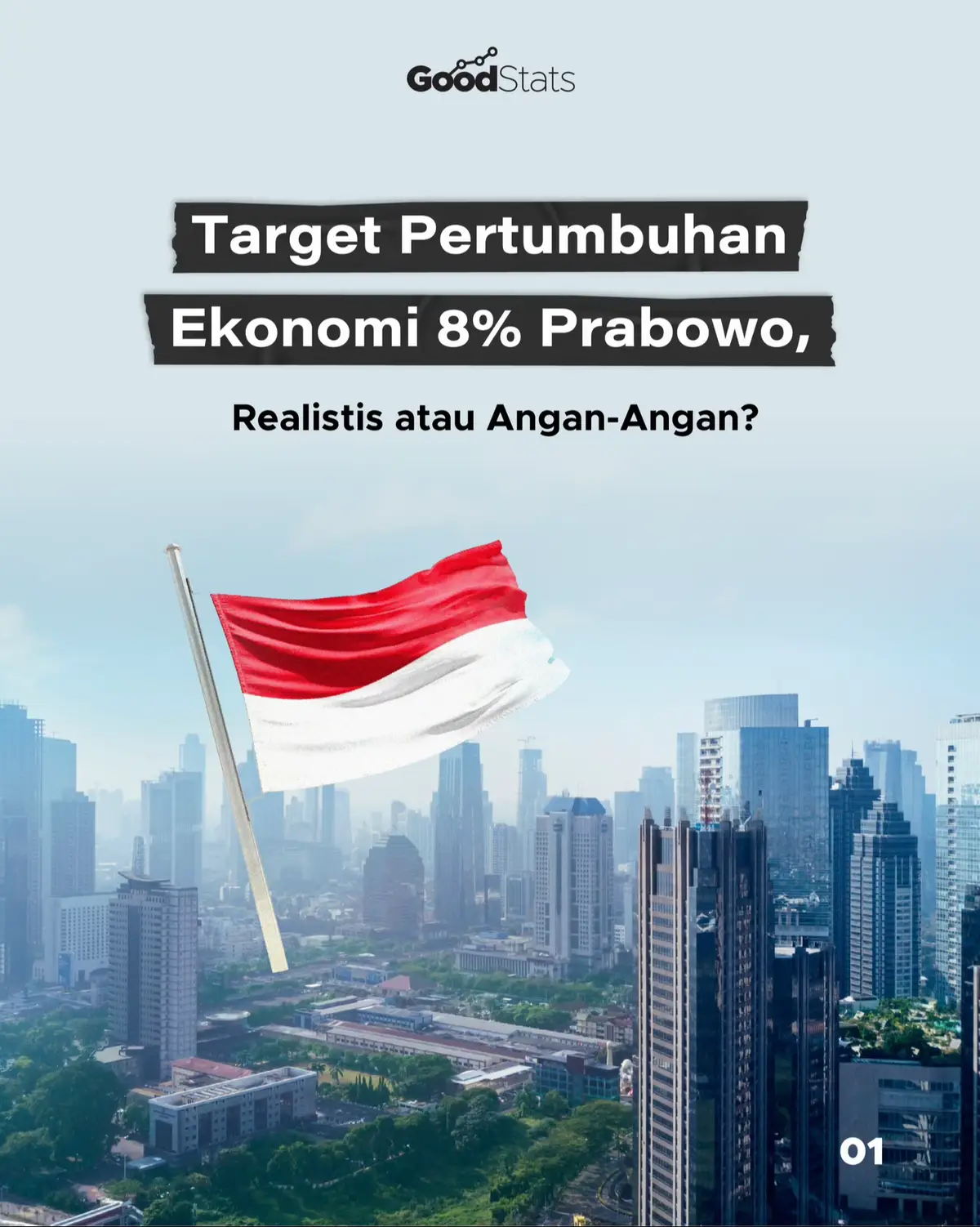 Ekonomi tumbuh 8%, jadi salah satu target strategis yang dijanjikan pemerintahan Prabowo-Gibran. Target itu diyakini bisa tercapai dalam 2-3 tahun masa pemerintahan. Menoleh sekilas, Jokowi, pada periode sebelumnya mencanangkan pertumbuhan ekonomi 6%-7%. Angka ini tidak terealisasi hingga masa jabatannya usai. Kira-kira gimana dengan target 8% ini menurutmu, optimis bisa tercapai? #goodstats #gnfi #literasidata #fyp #fypシ゚viral #ekonomi #ekonomiindonesia #prabowo #prabowogibran2024 #prabowogibran2024 #ekonominegara 