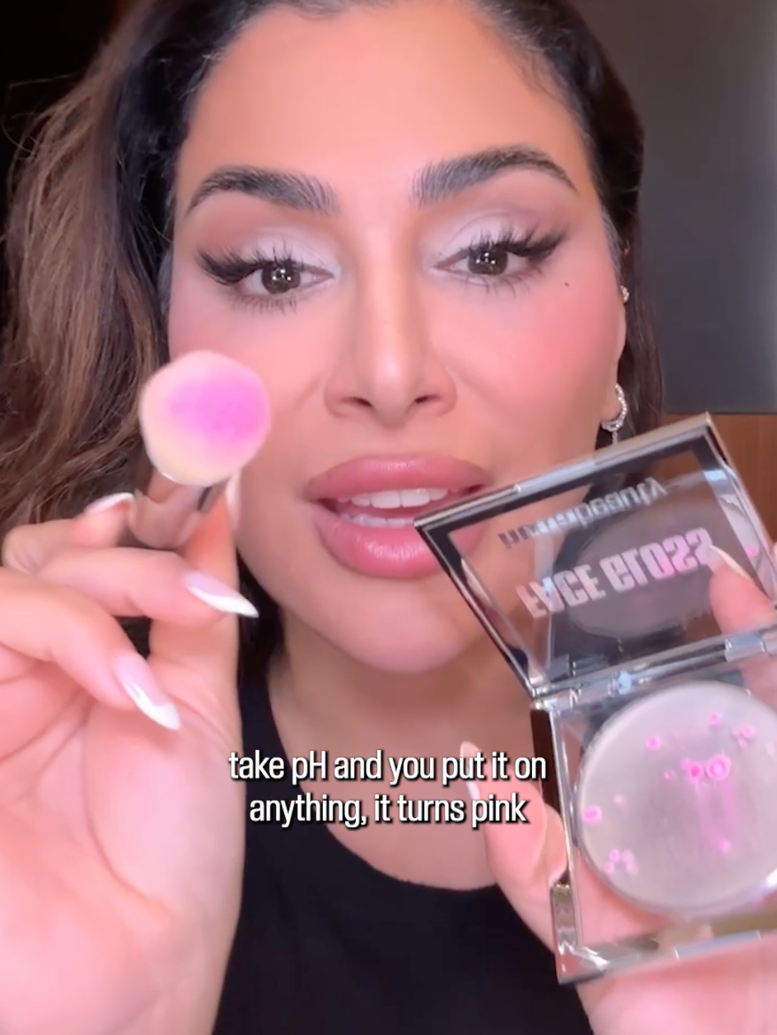 WARNING! ⚠️ THIS. IS. NOT. MOLD! We repeat! Our Icy Nude pH Face Gloss may look like a science experiment gone wild, but trust us – it’s designed to give your skin a gorg dewy glow in the perfect, customized shade of pink 🩷❄️ Swipe it on for a pop of color on your cheeks whenever you need something quick and easy 🙌 BTW it's Limited Edition so run, don't walk! 🏃🏽‍♀️ @huda #hudabeauty #mold #facegloss #blush #fyp #icynude