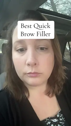 Busy mom hack for quickly done brows!  This fills them quickly and makes them darker without having to do a ton of work. #browfiller #momhack #busymom #notimeformakeupmakeup #quickmakeuplook #quickbrows #easybrows 