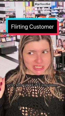 But are you happy tho? 👀#greenscreen #pov #skit #relatable #retail #customerservice #lgbt #lesbian #bi #fyp 