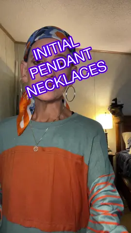 Initial Pendant Necklaces…two for the price of one!   #fyp #fypシ #oryoupage #foryouu #initials #initial #necklaces #necklace #fashion #accessories #outfit #costumejewelry #jewelry 