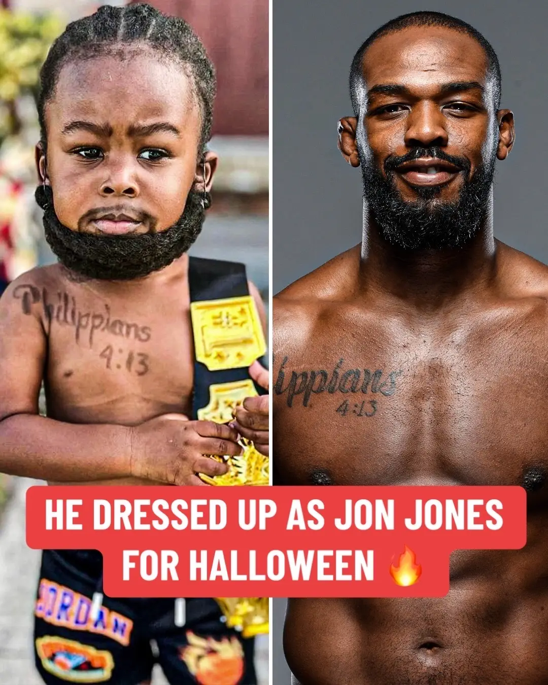 #JonJones #UFC #halloweencostume #ufc309 #mma #nyc #msg (📸 erikalegz/IG) 