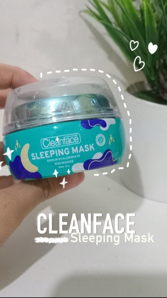 Sleeping mask cuma 25rban! yuk co sekarang 🫶 #tiktokaffiliate #review #sleepingmask #cleanface #skincaremurah #purbasari #maskerwajah #murah #skincare #reviewskincare 