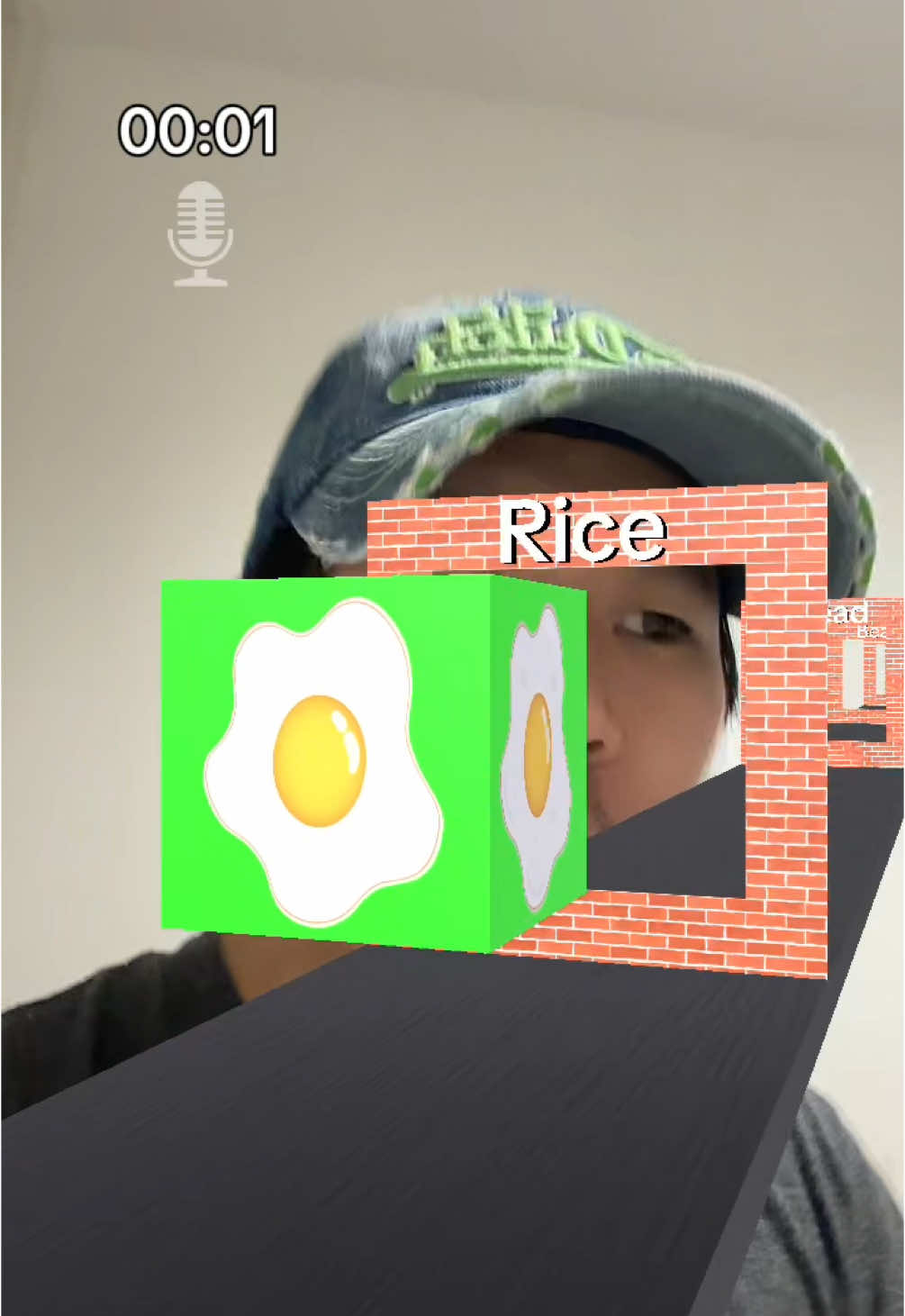 That’s not how you say 🥗 tho. #salad #food #challenge #viral #filter #beatbox #game #beatboxing #rice #egg #potato #pasta #fyp 